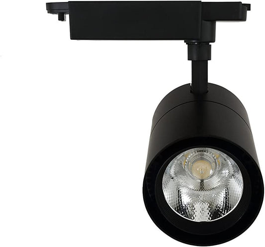 New Mallet LED Spotlight BLACK OR WHITE 20W POSSIBLE Dimmable No Flicker for Three-Phase Track 3000K 4000K 6000K